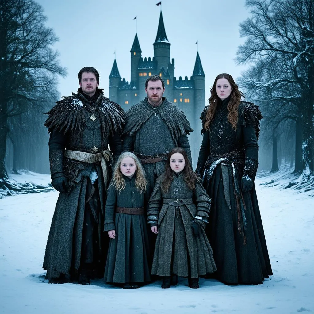 Gia tộc Stark ở Winterfell