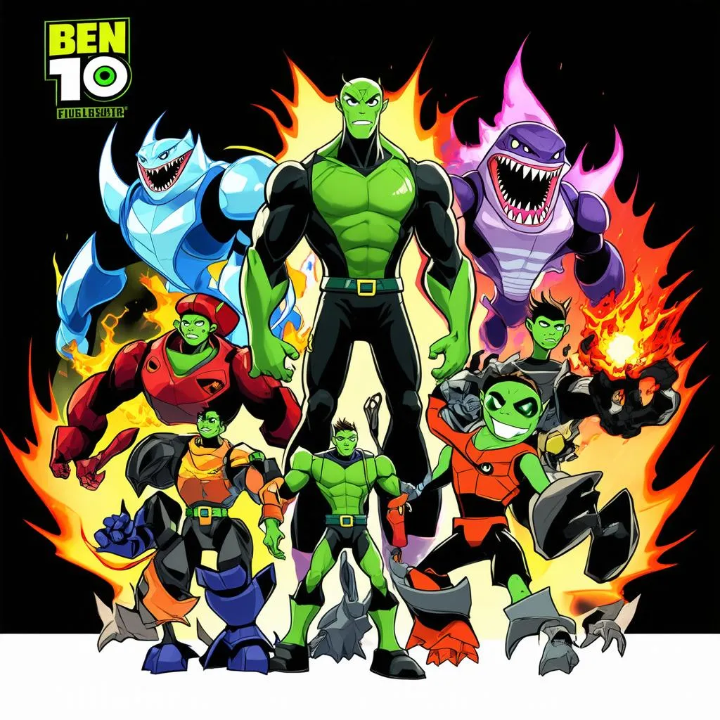 Các nhân vật Ben 10