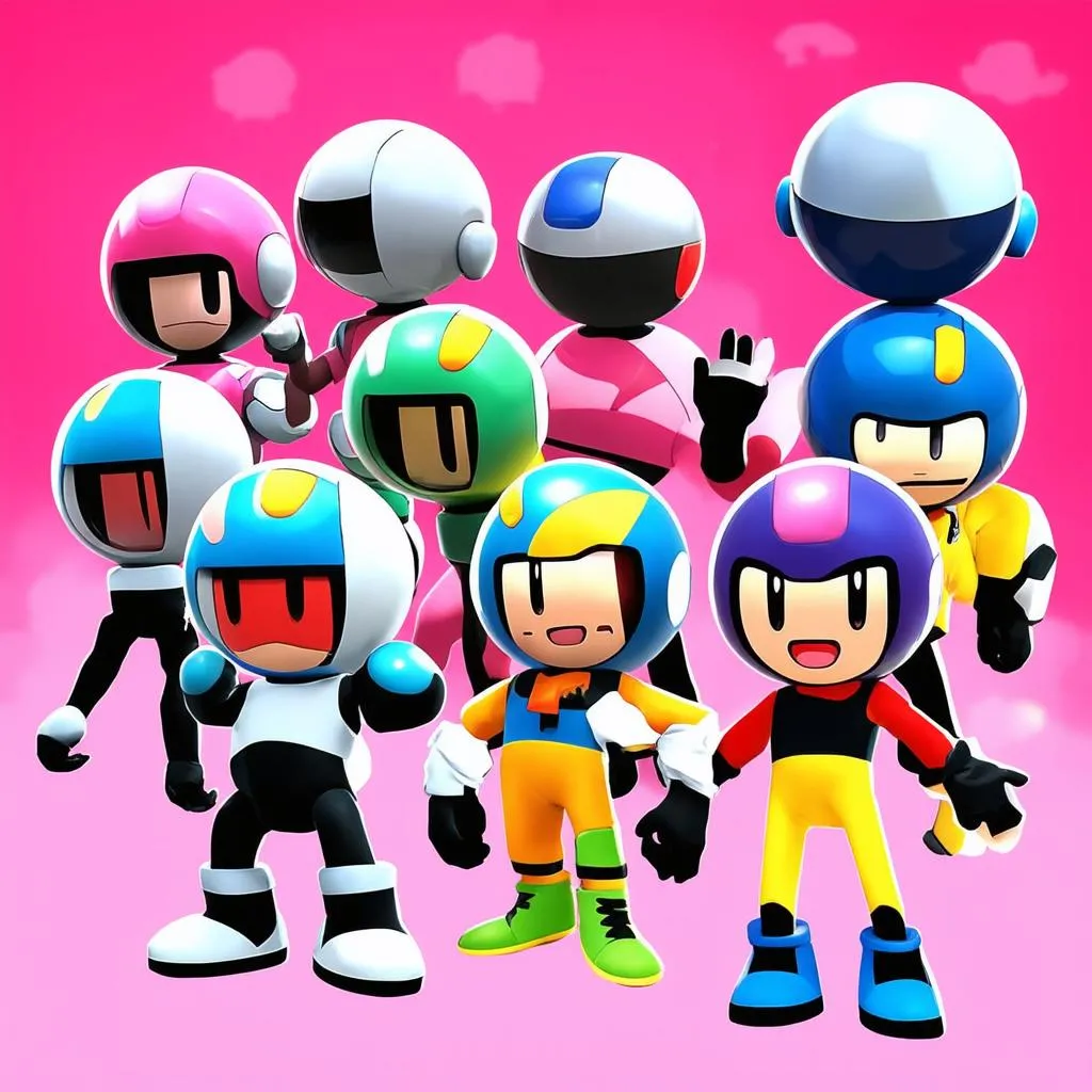 Các nhân vật trong Bomberman