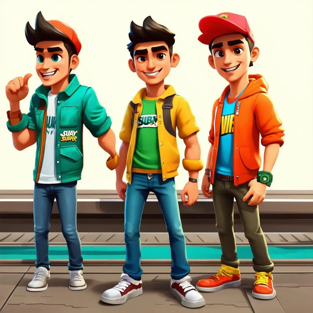 Nhân vật trong Subway Surfers