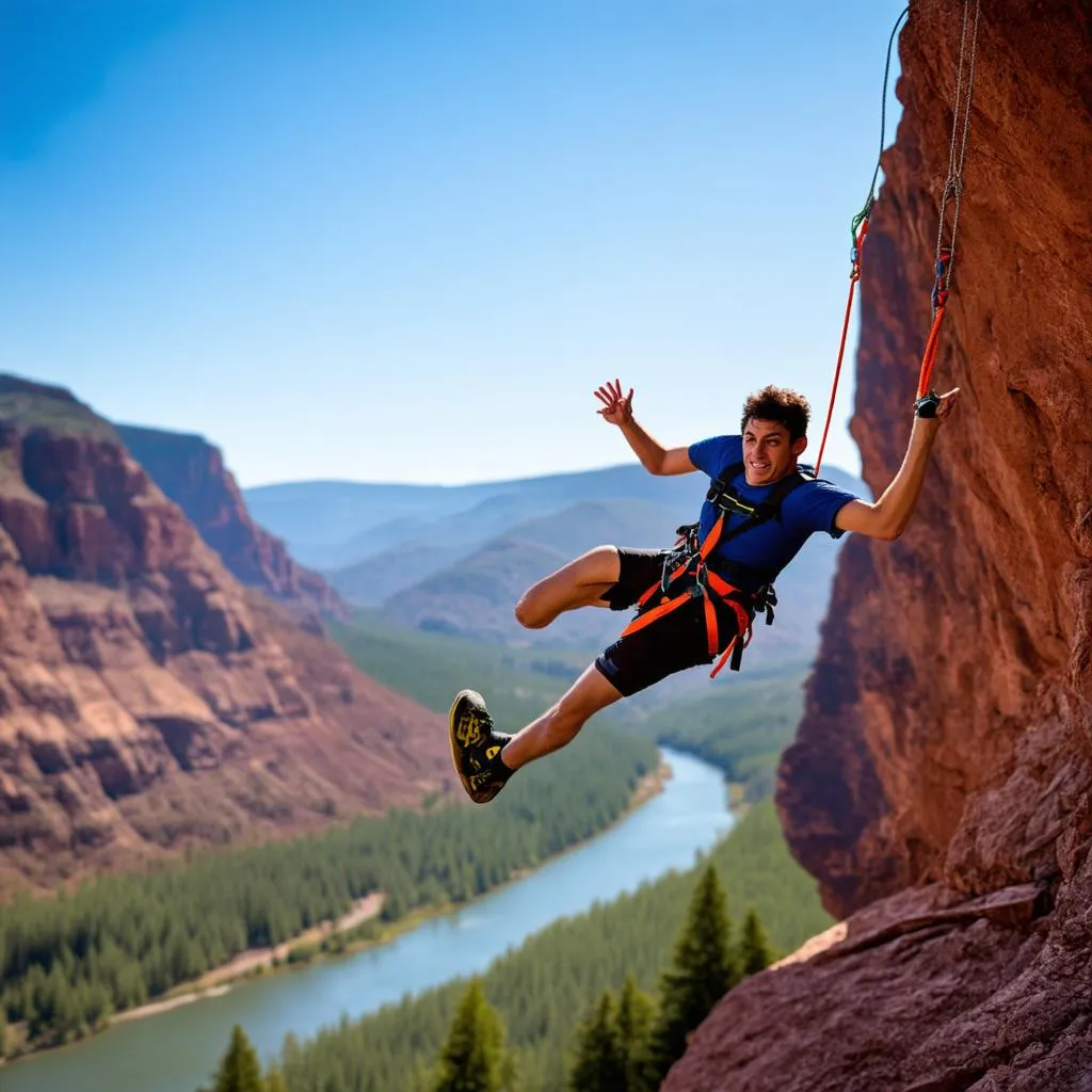 Nhảy Bungee Mạo Hiểm