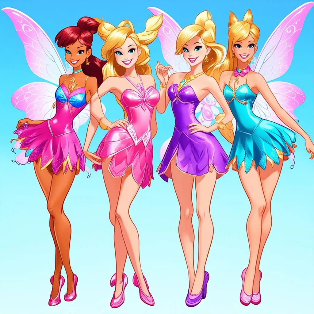 Những nàng tiên Winx xinh đẹp