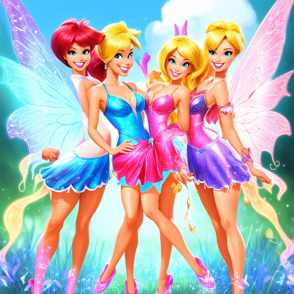 Những nàng tiên Winx xinh đẹp rạng rỡ