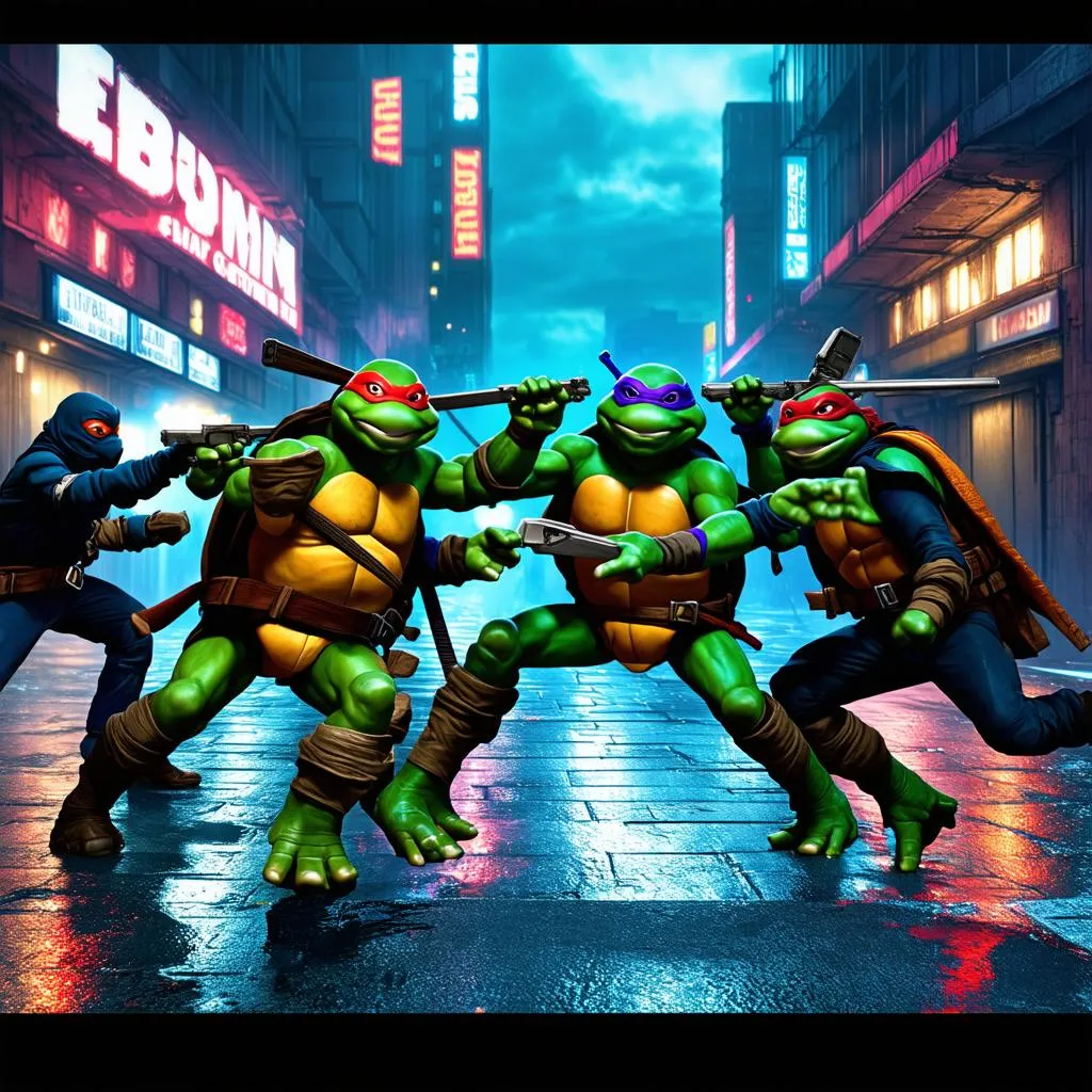 Teenage Mutant Ninja Turtles modern game