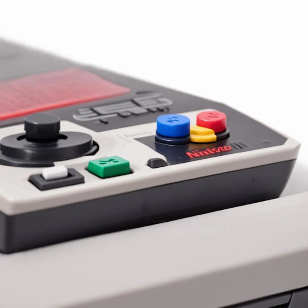 Tay cầm 4 nút Nintendo