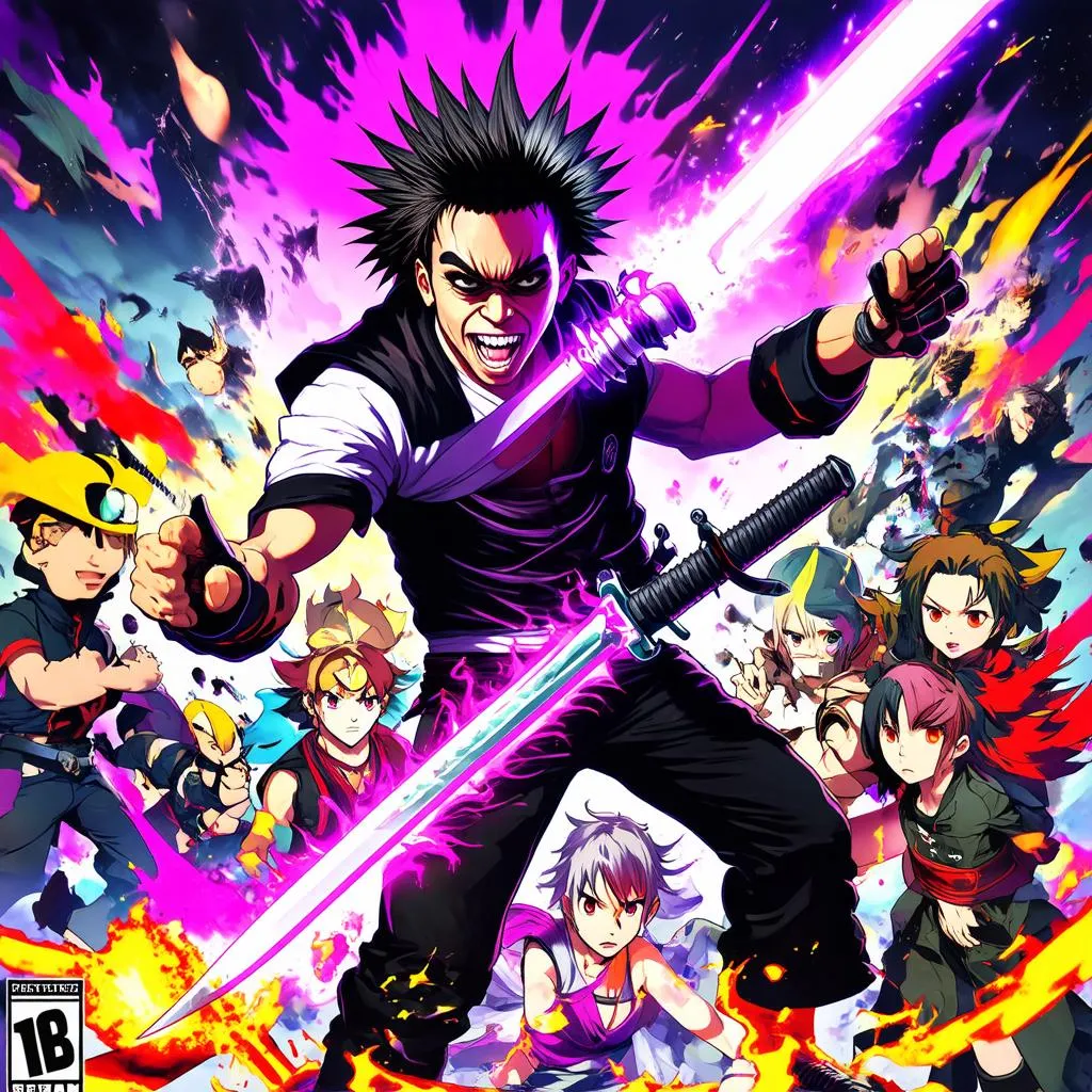 No More Heroes 3 - Bìa Game