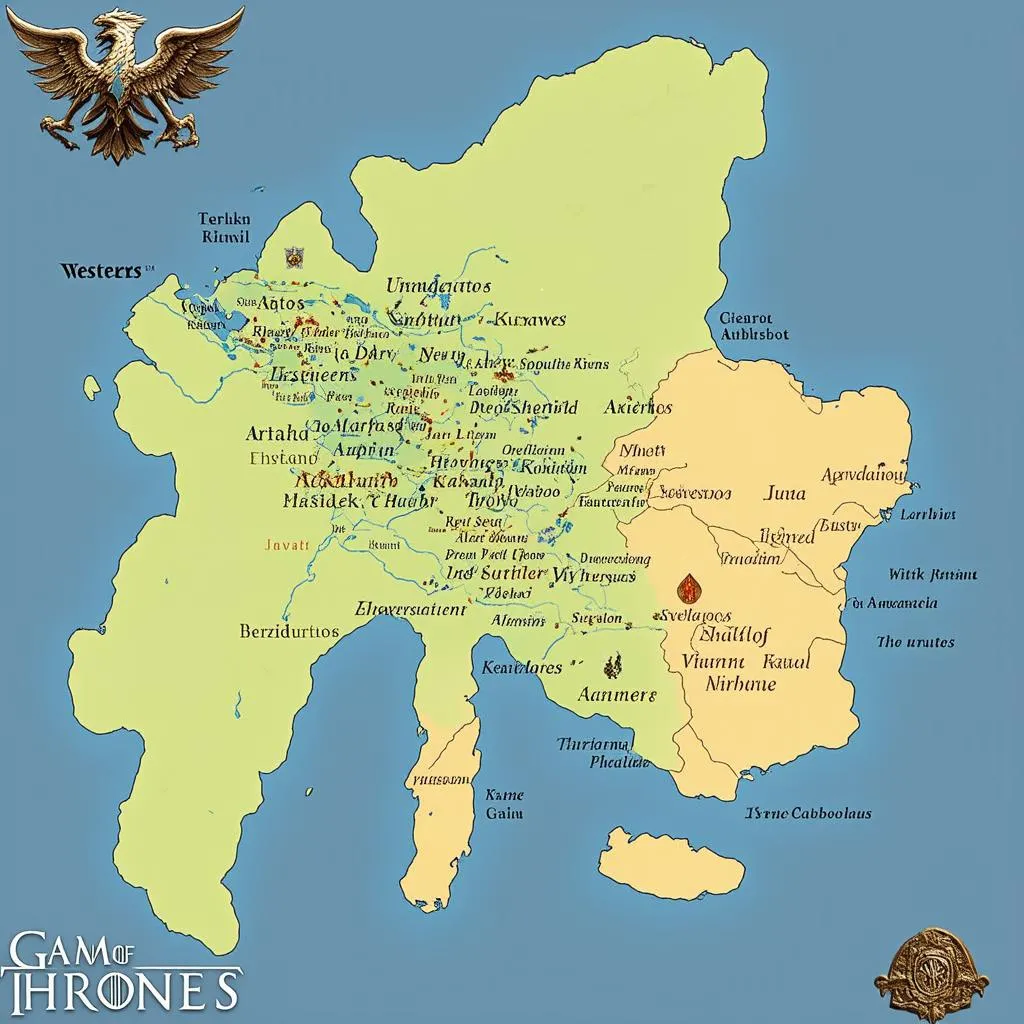 Bản đồ Westeros