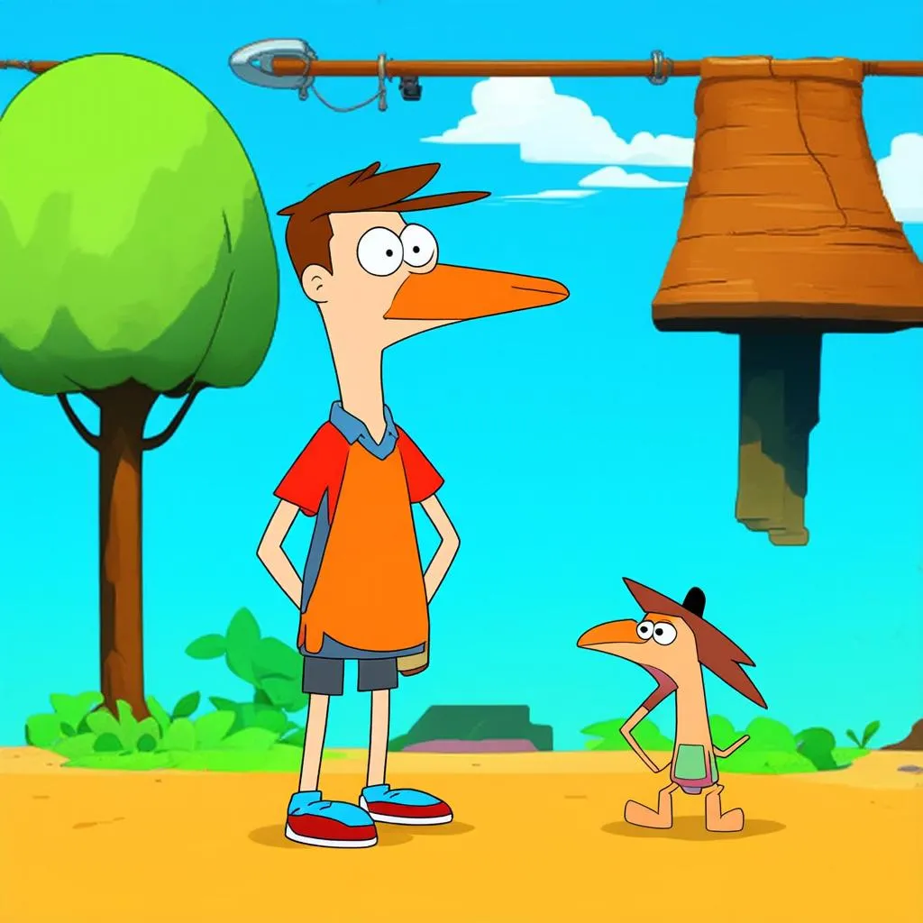 trò chơi phiêu lưu Phineas và Ferb