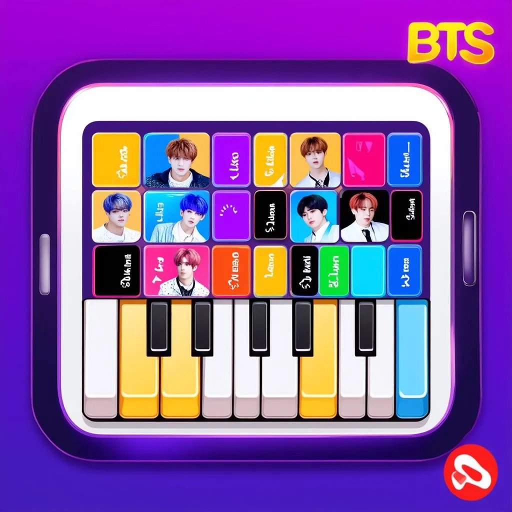 BTS Piano Game