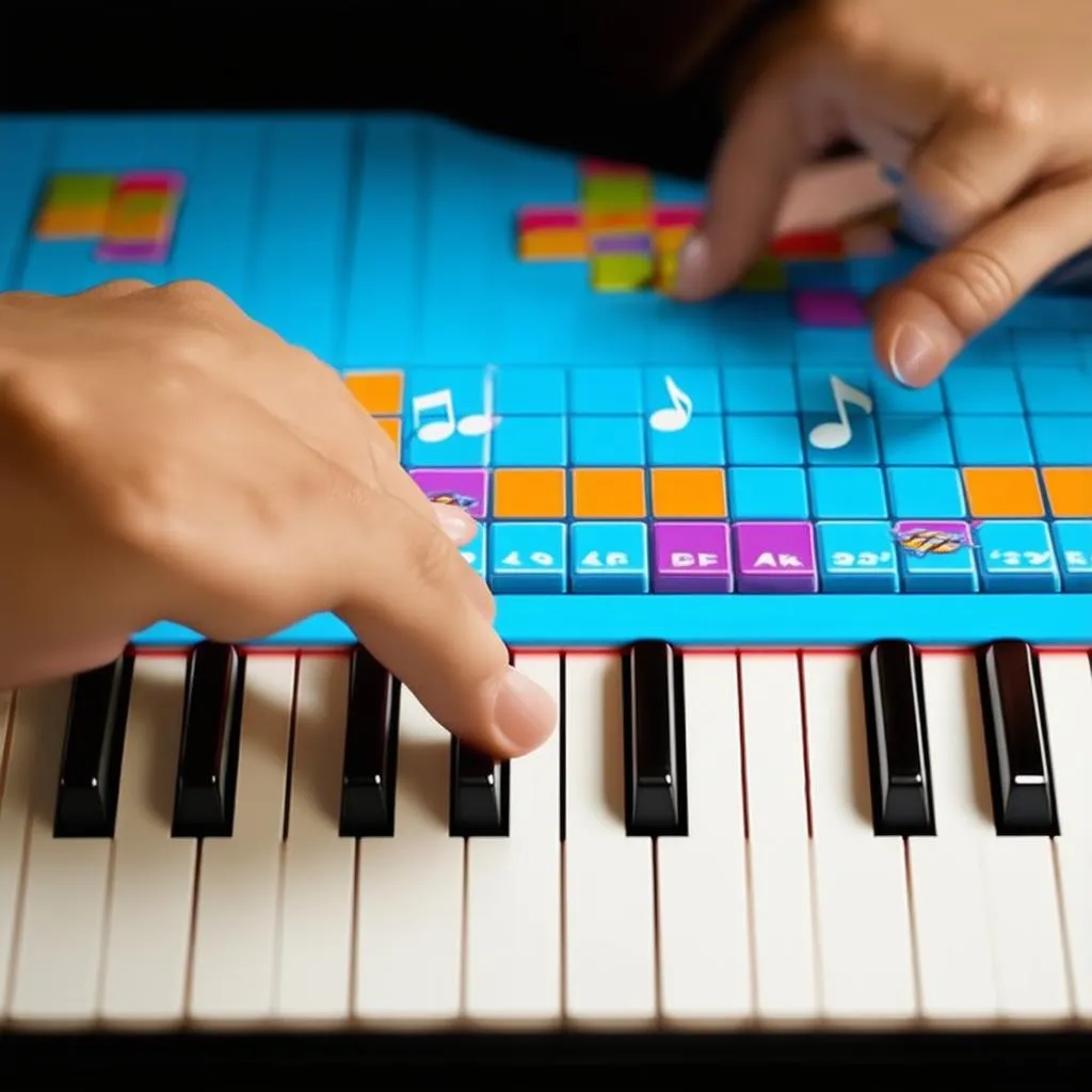 trò chơi piano tiles