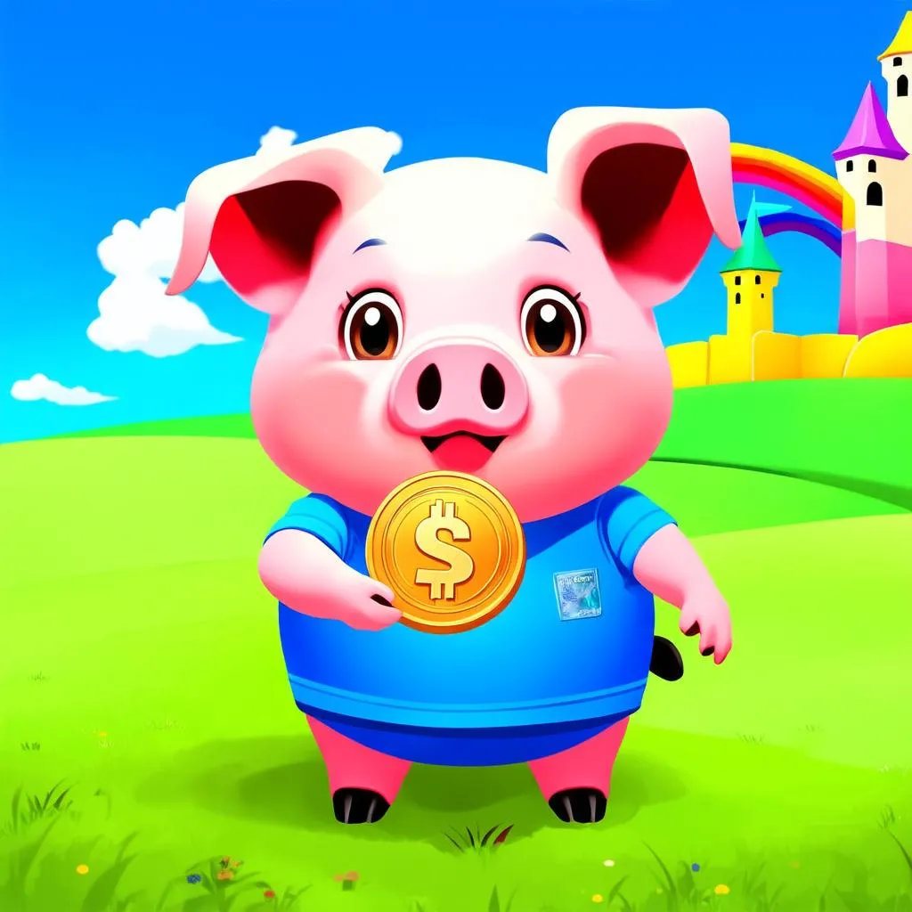 Giao diện game Piggy Boom H5