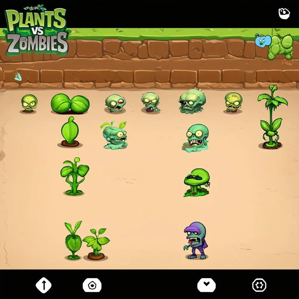 Plants vs Zombies Gameplay