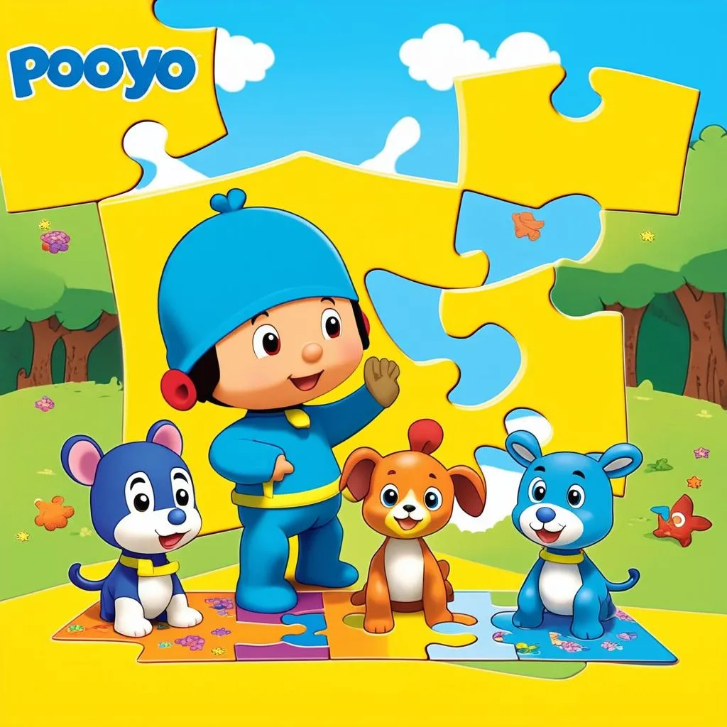 Pocoyo Ghép Hình