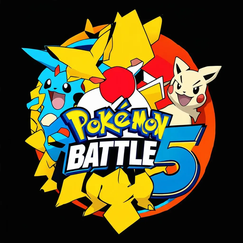 Logo Pokemon Đại Chiến 5