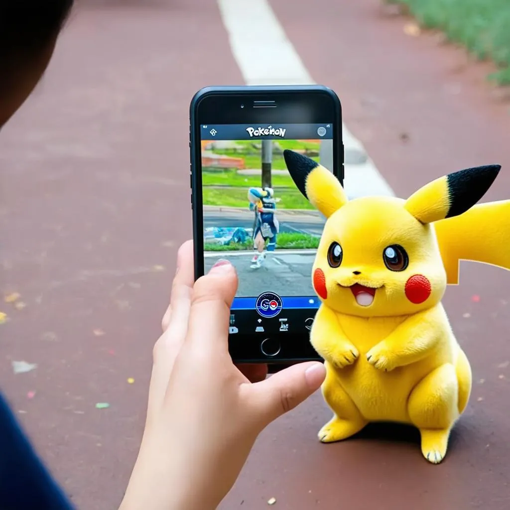 Chơi Pokemon Go Trên Điện Thoại