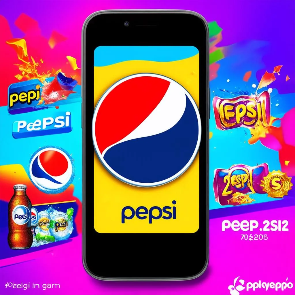 Pepsi mobile game advertisement