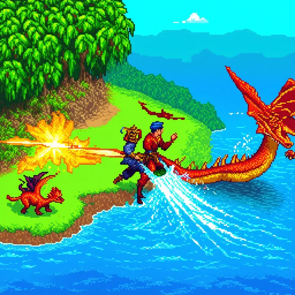 Game Sơn Tinh Thủy Tinh NES