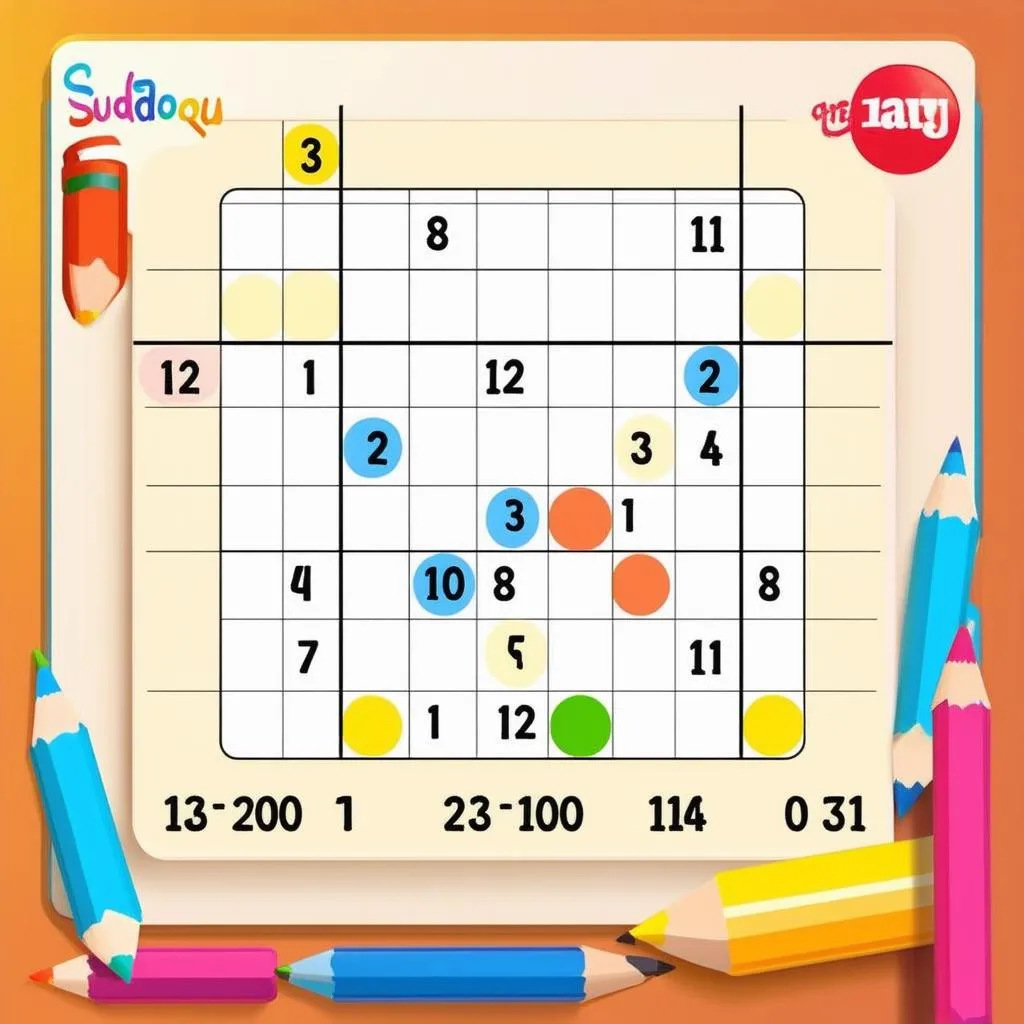 sudoku cho trẻ