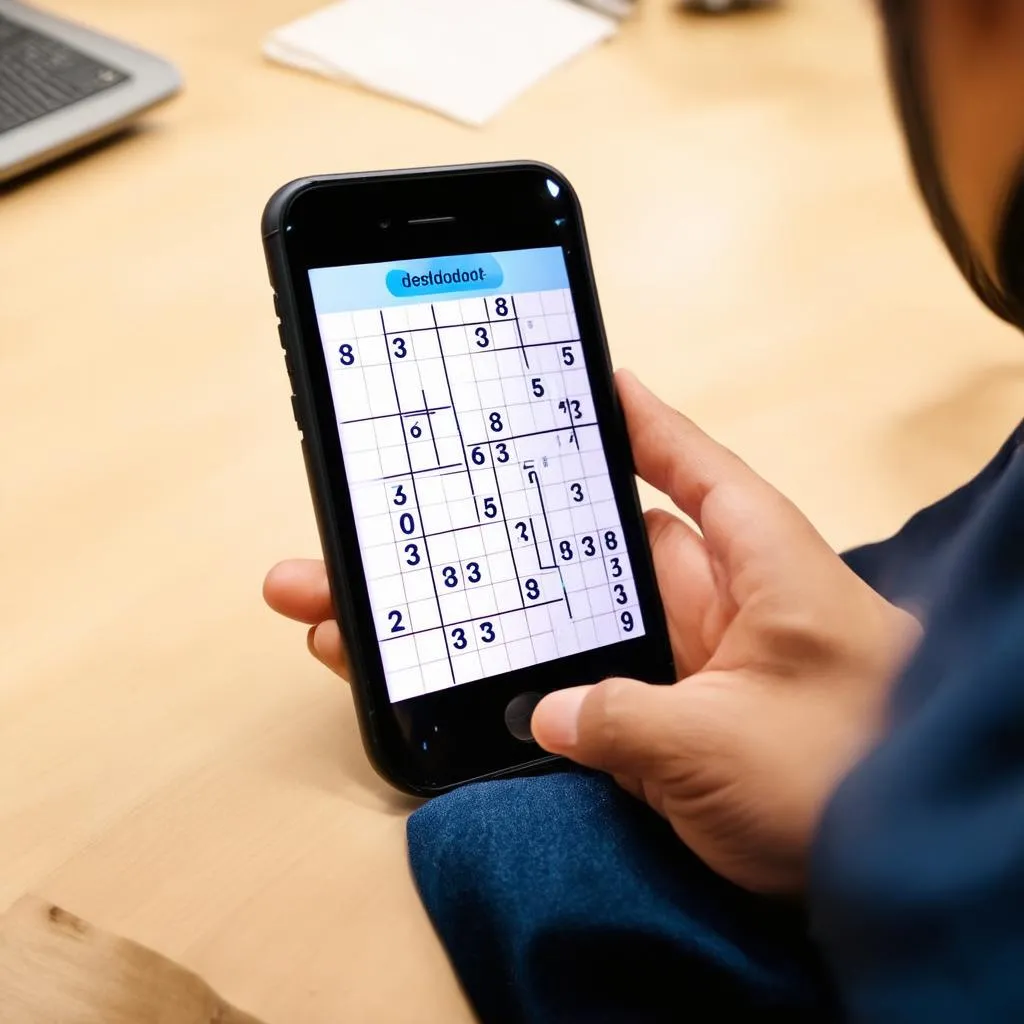 Sudoku trên điện thoại