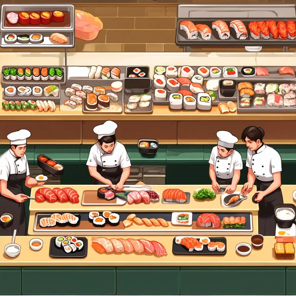 Sushi Shop Game