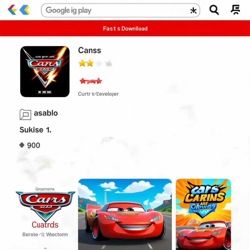 Tải game Cars Fast as Lightning