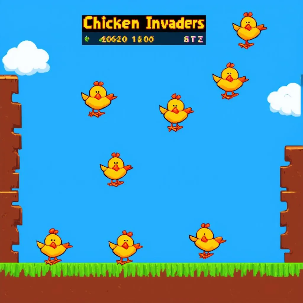 Game bắn gà Chicken Invaders