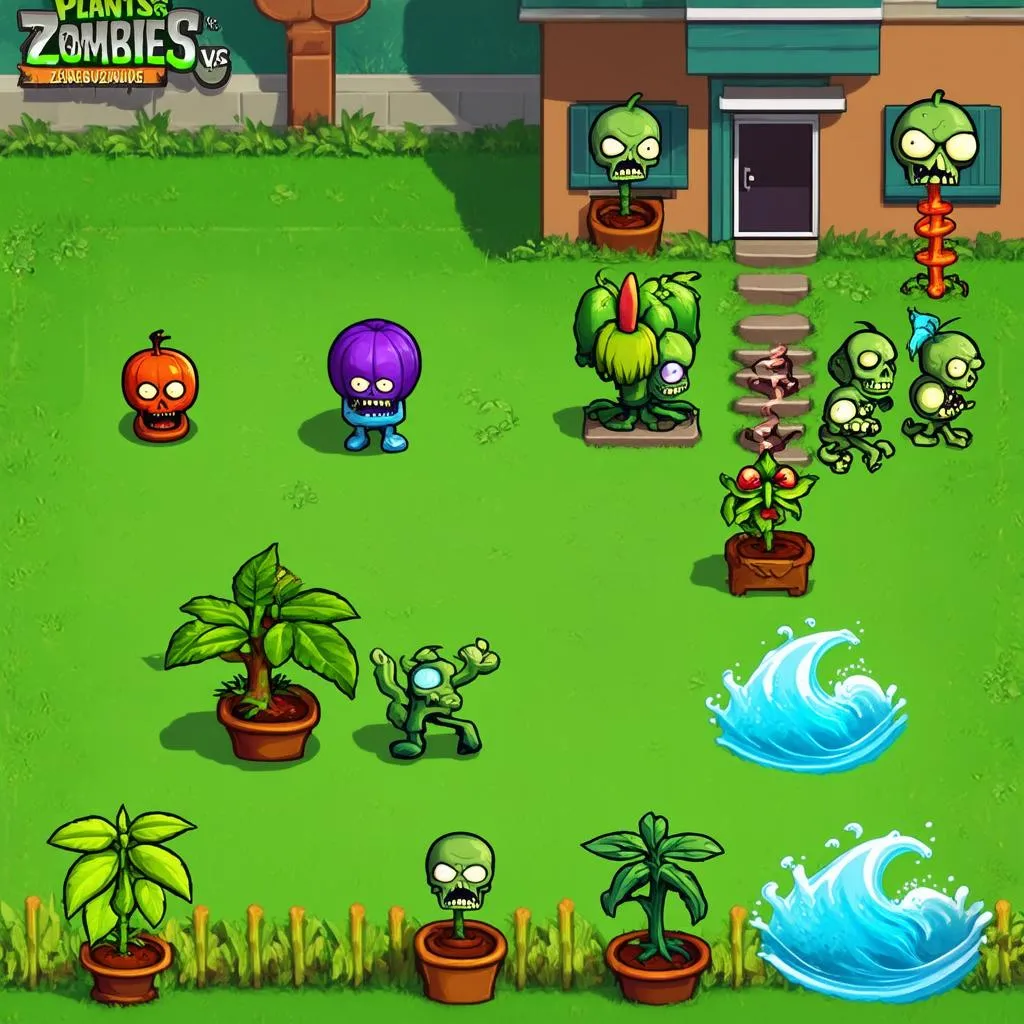 plants vs. zombies