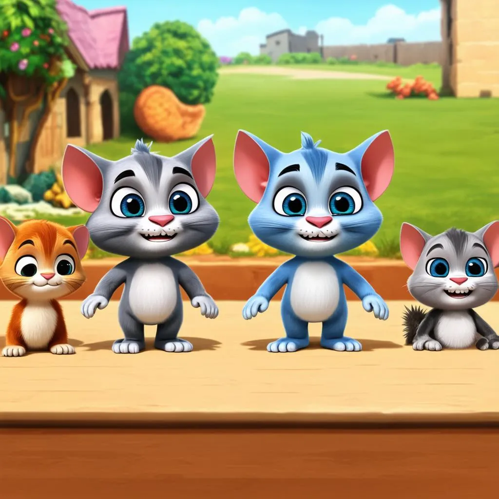 Trò chơi Talking Tom và những người bạn