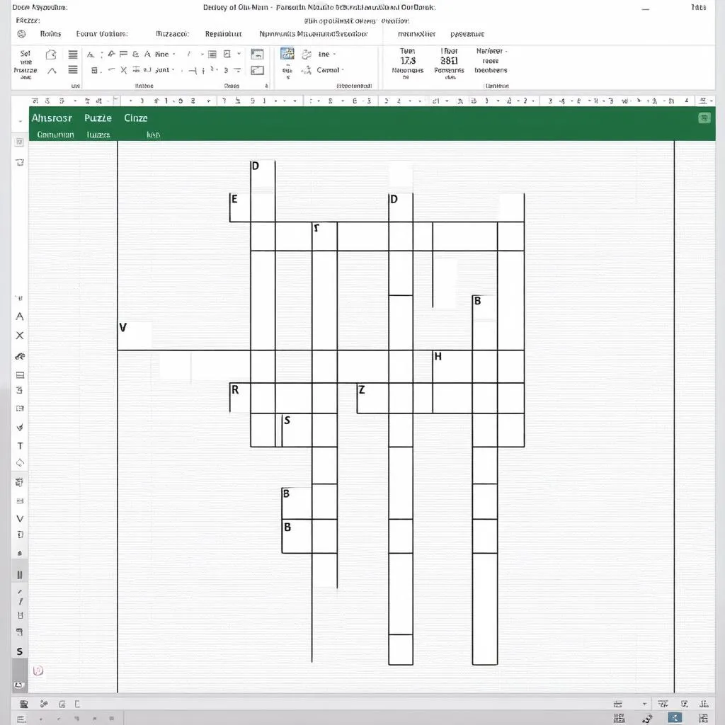 Tạo bảng ô chữ trong PowerPoint