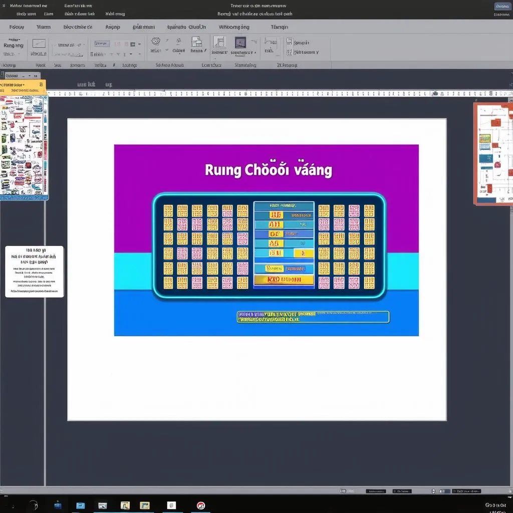 Tạo PowerPoint Rung Chuông Vàng