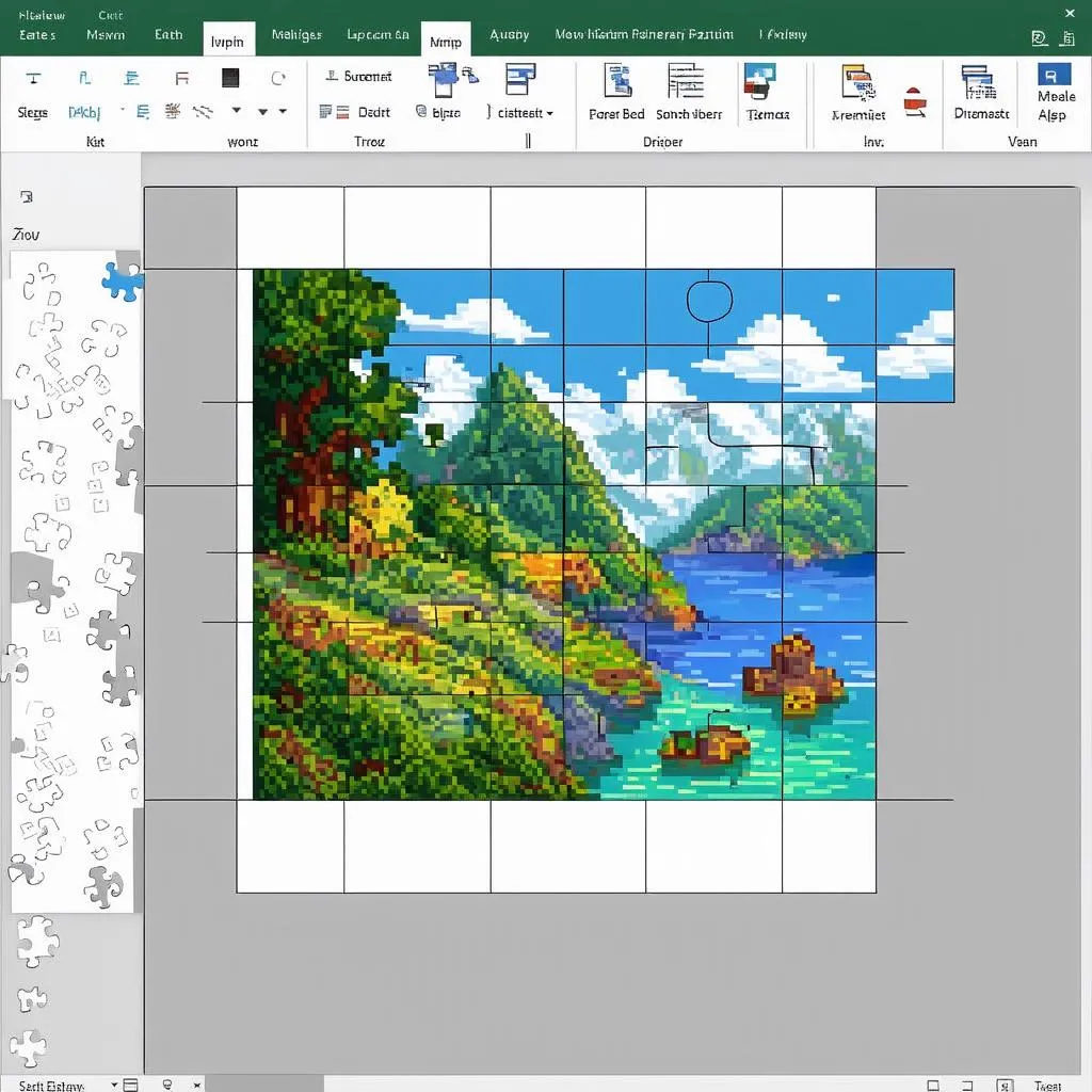 Tạo trò chơi ghép hình trên PowerPoint