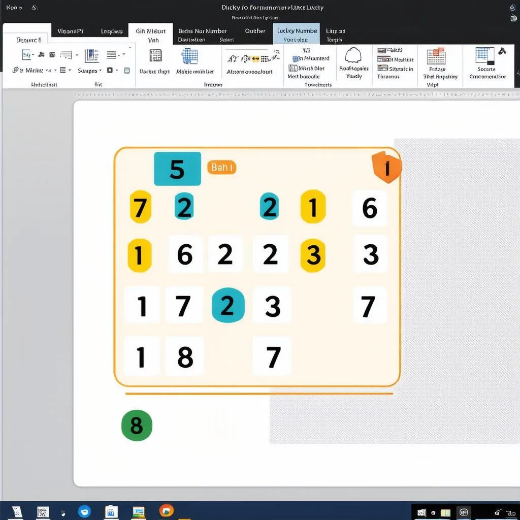 Tạo trò chơi Lucky Number trên Powerpoint
