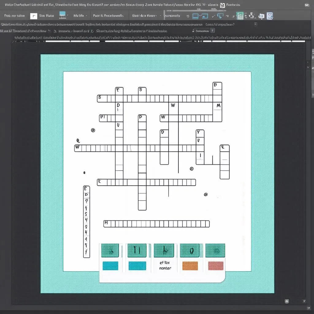 Tạo trò chơi ô chữ Powerpoint