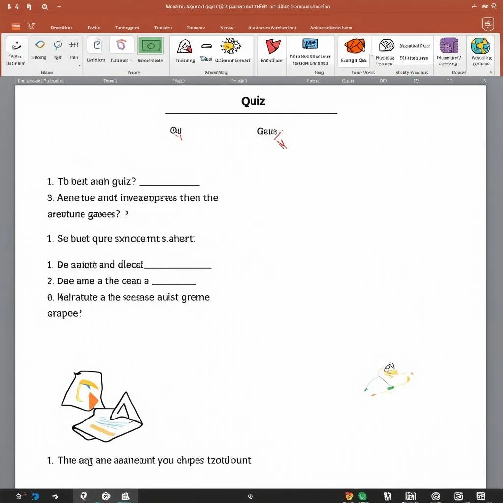 Tạo trò chơi trắc nghiệm trên PowerPoint