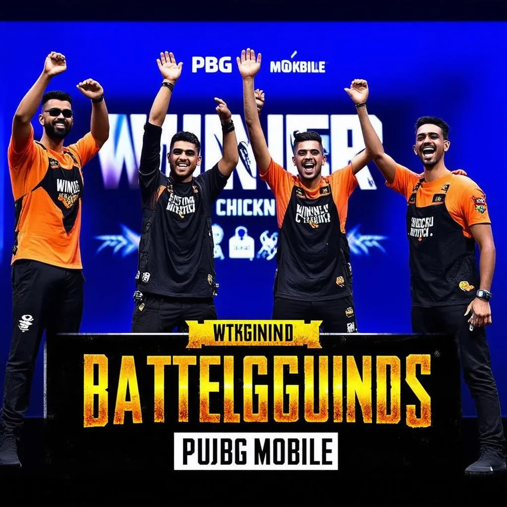 Team PUBG chiến thắng