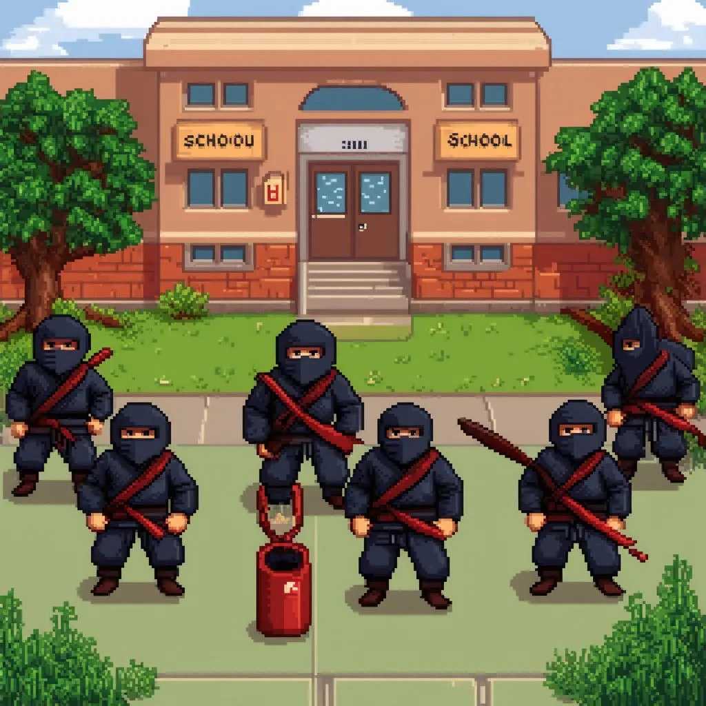 Game Ninja School trên Teamobi