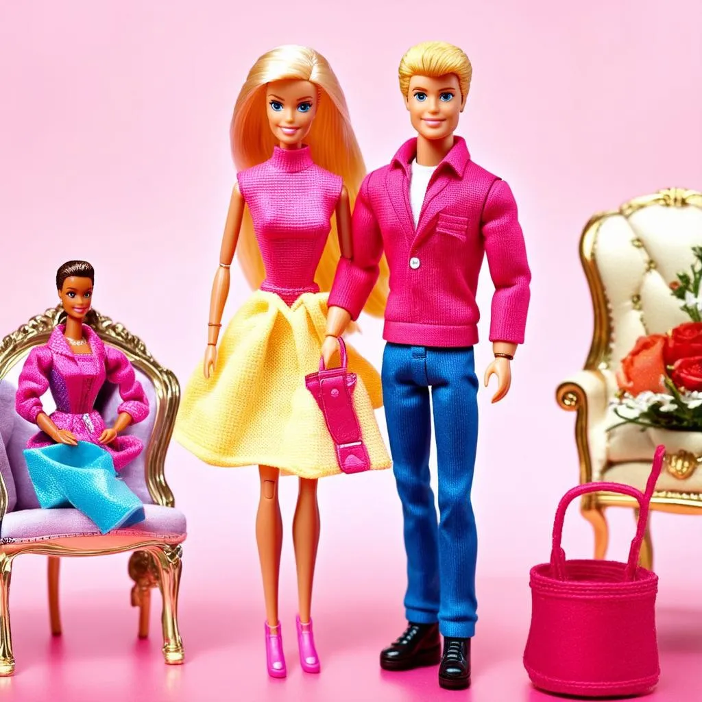 Thế giới búp bê Barbie và Ken