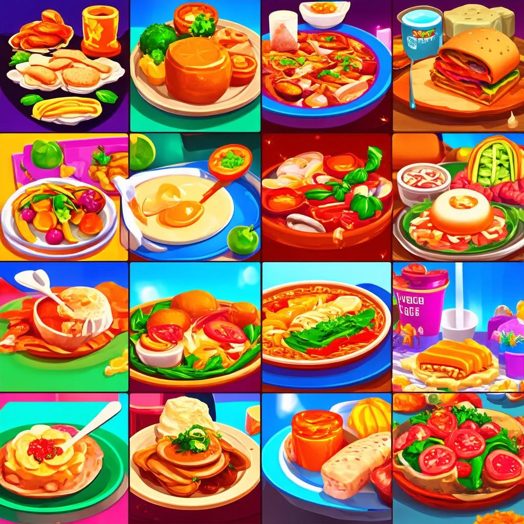 World of Food Games