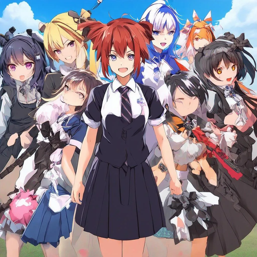 Thế giới game anime đa dạng