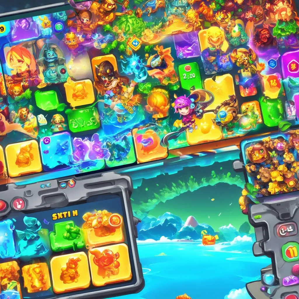 Thế giới game color