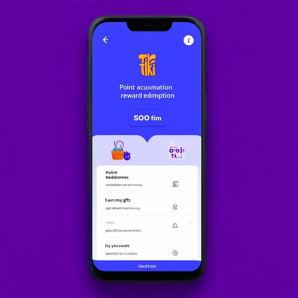 Tích điểm đổi quà trên app Tiki