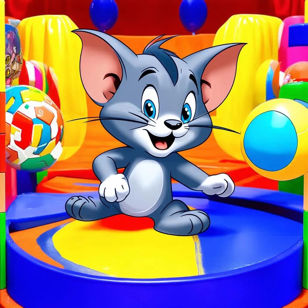 Trò Chơi Tom Và Jerry Ném Bóng Hiện Đại