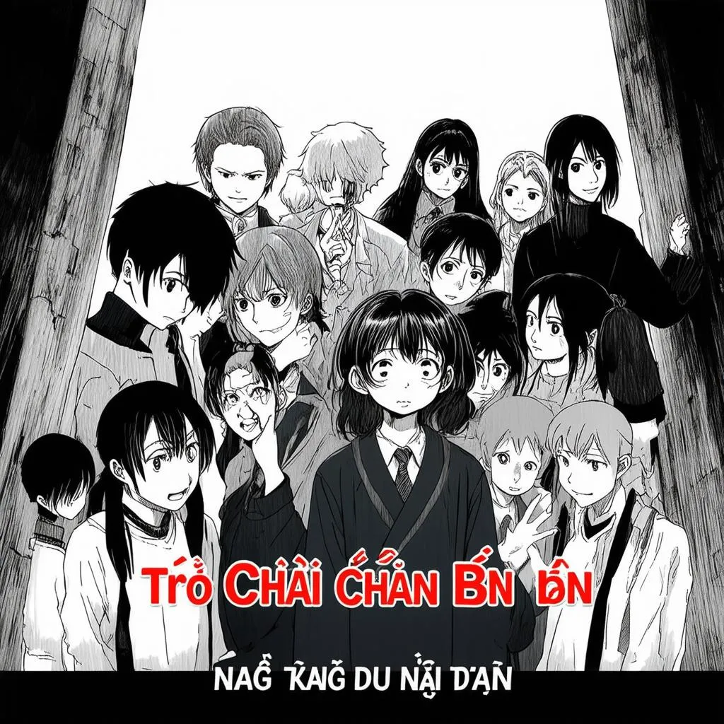 Poster manga Trò Chơi Ăn Bạn