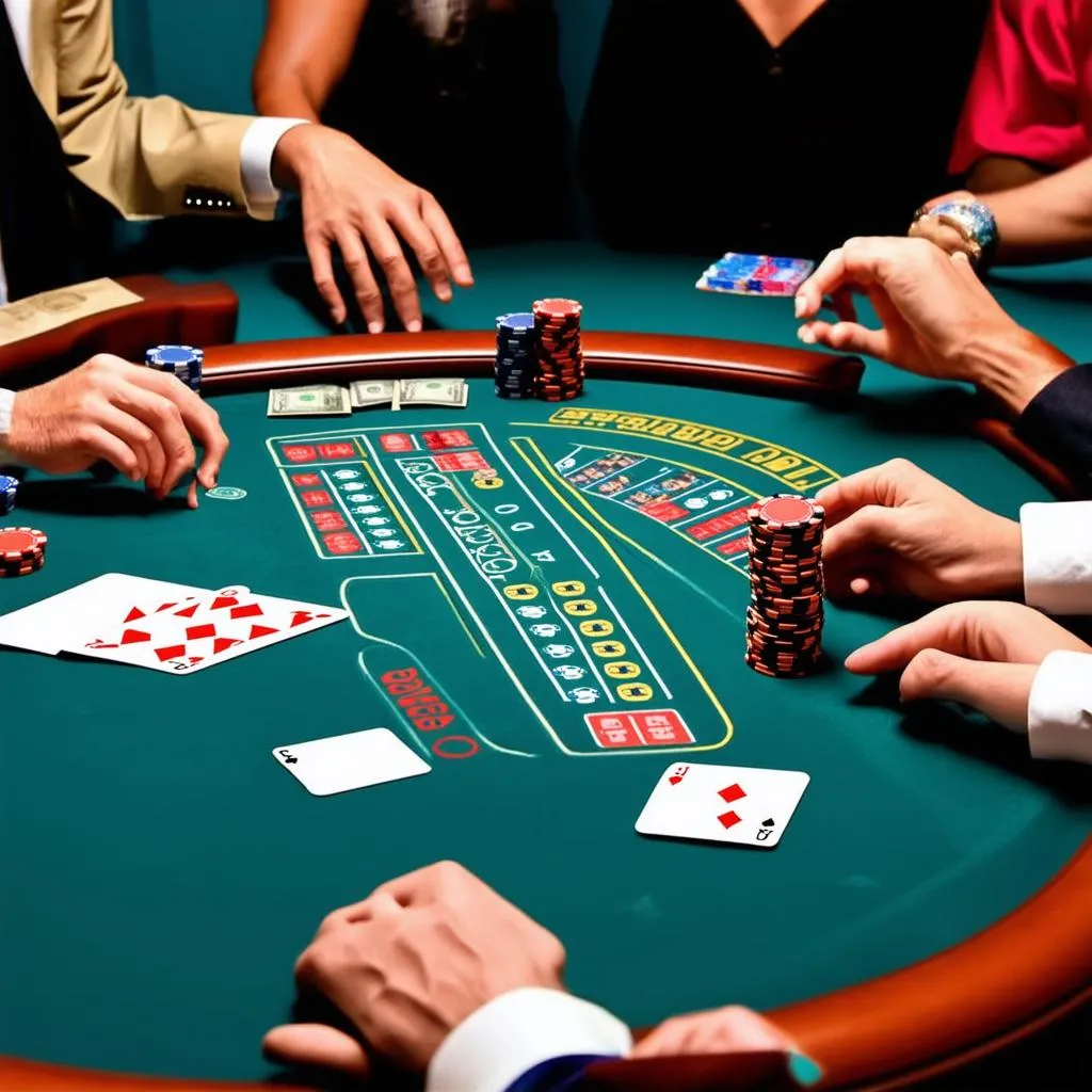 Casino games with high and low bets