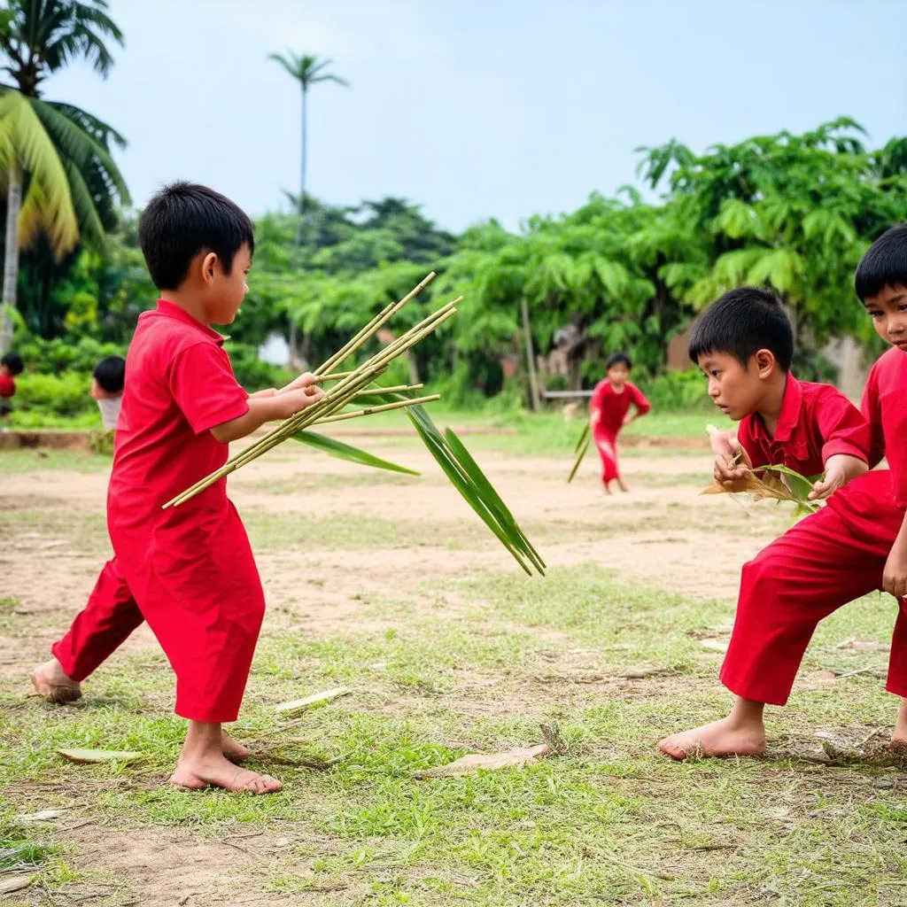 Trò chơi con bò truyền thống