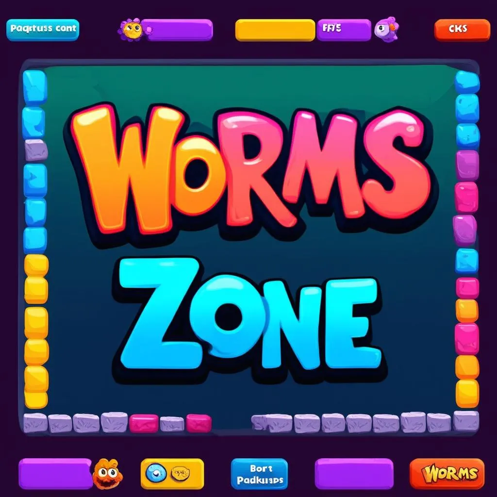 Trò chơi con giun Worms Zone