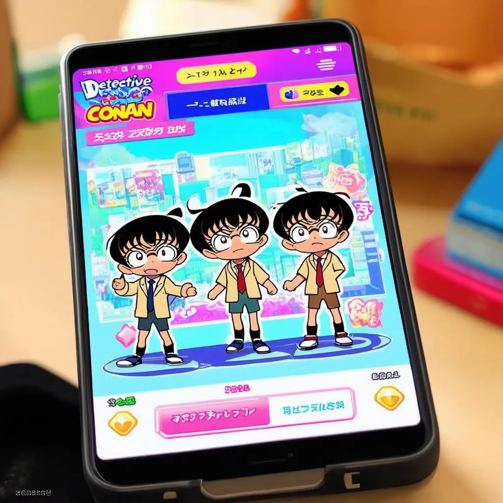 Game Conan trên điện thoại