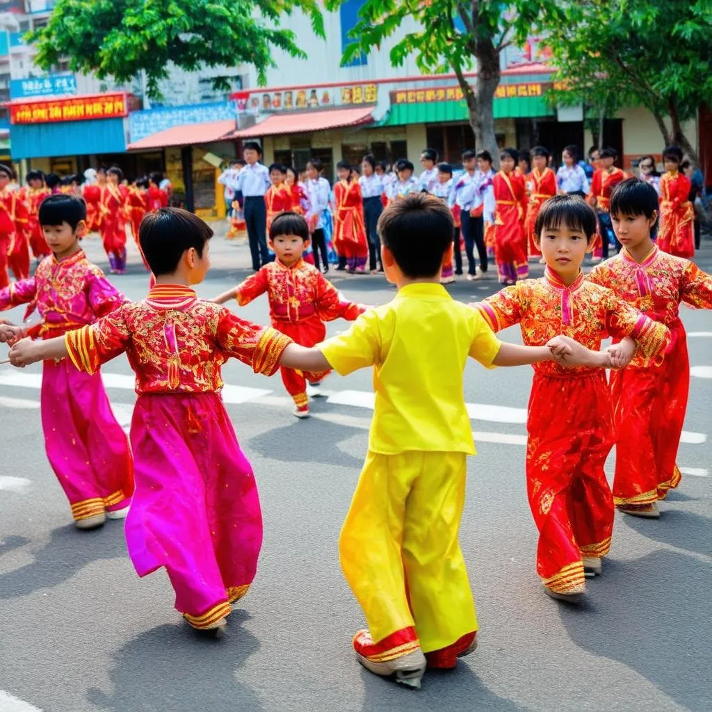 Trò Chơi Đón Dâu Trẻ Em