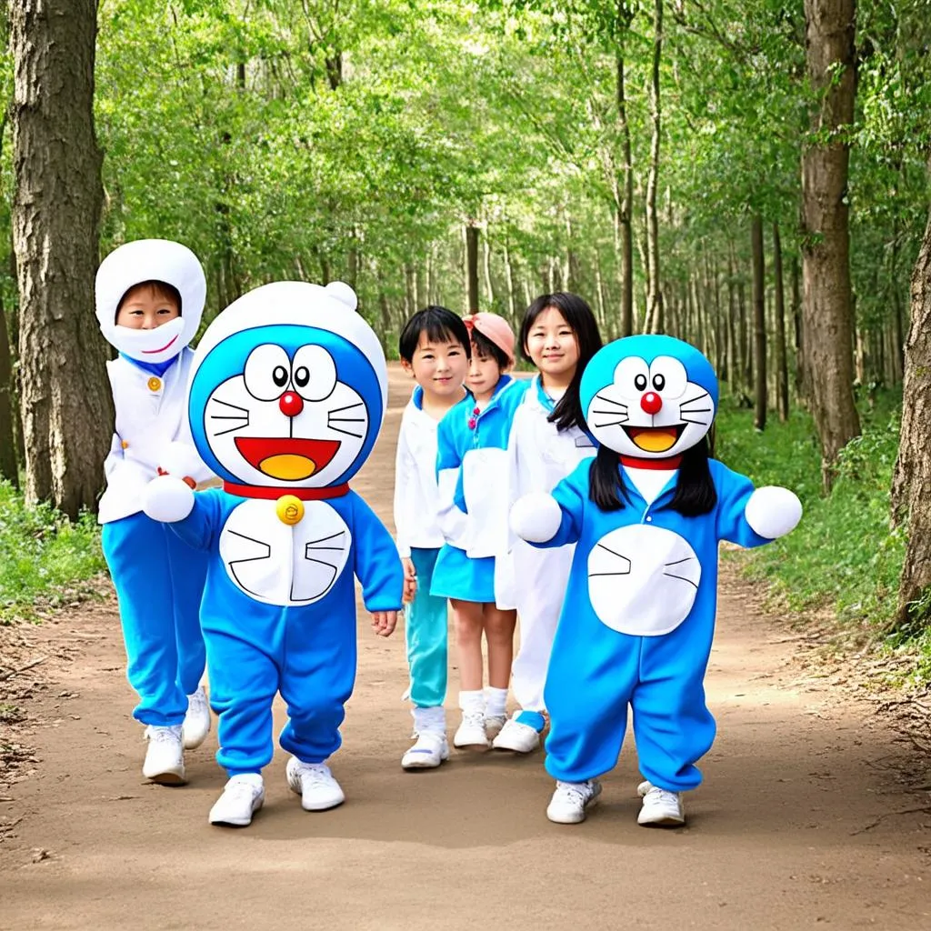 trò chơi doraemon phiêu lưu