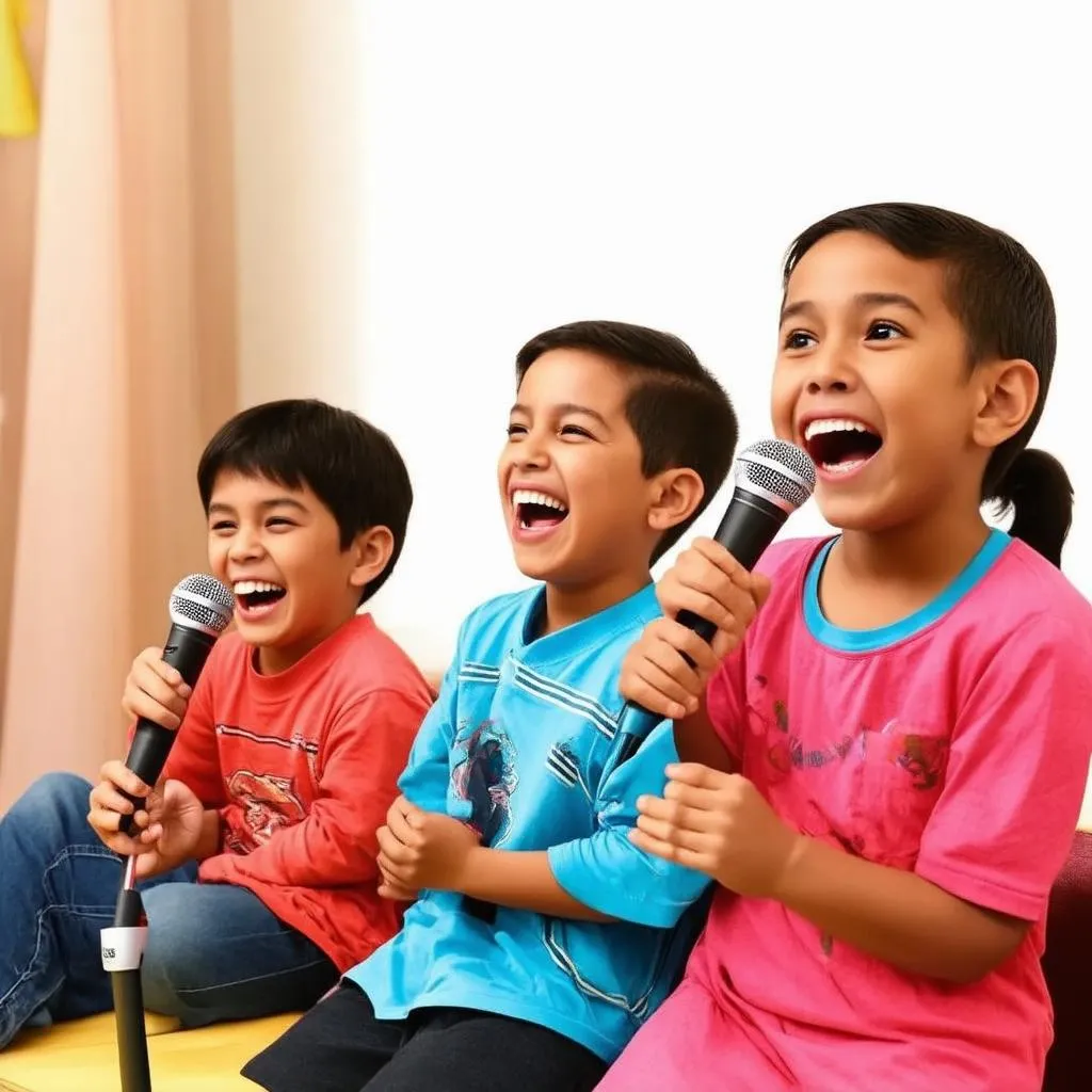 Trò Chơi Karaoke Thuở Bé